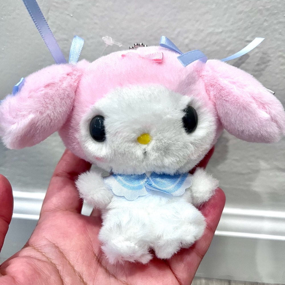 My Melody Always Together Plush Keychain